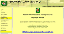 Desktop Screenshot of hegering-dinklage.de